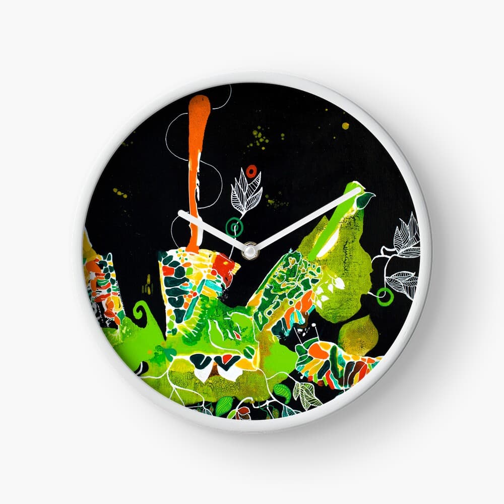 El Mundo de las Plantas — Clock